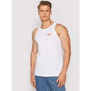 Superdry Tank top Ol Neon Lite Vest M6010615A Biela Regular Fit vyobraziť