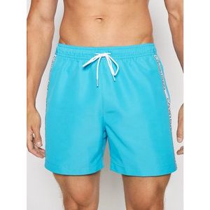 Calvin Klein Swimwear Plavecké šortky Drawstring KM0KM00558 Modrá Regular Fit vyobraziť