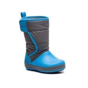 Crocs Snehule Logepoint Snow Boot K 204660 Modrá vyobraziť