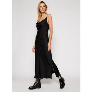 Calvin Klein Koktejlové šaty Scoop Nk Midi Cami K20K202292 Čierna Regular Fit vyobraziť