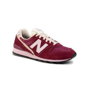 New Balance Sneakersy WL996SVB Bordová vyobraziť