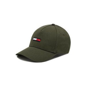 Tommy Jeans Šiltovka Flag Cap AM0AM07524 Zelená vyobraziť