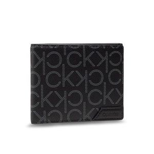 Calvin Klein Veľká pánska peňaženka Bifold 5Cc W/Coin K50K507012 Čierna vyobraziť
