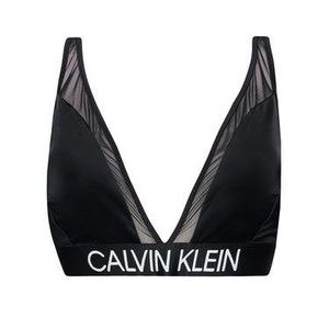 Calvin Klein Swimwear Vrchný diel bikín High Apex Triangle Plus KW0KW01402 Čierna vyobraziť