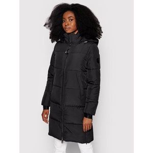 Calvin Klein Zimný kabát Elastic Logo Sorona K20K203050 Čierna Regular Fit vyobraziť