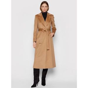 MAX&Co. Zimný kabát Longrun 40149521 Hnedá Regular Fit vyobraziť