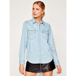 Levi's® džínsová košeľa Essential Western 16786-0001 Modrá Regular Fit vyobraziť