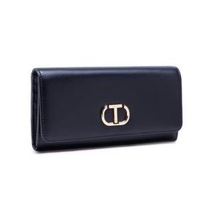 TWINSET Veľká dámska peňaženka 211TD8046 Čierna vyobraziť