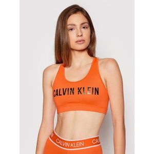 Calvin Klein Performance Športová podprsenka Medium Support 00GWF0K157 Oranžová vyobraziť