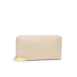 Tommy Hilfiger Veľká dámska peňaženka Iconic Tommy Large Za Sign AW0AW10276 Béžová vyobraziť