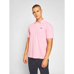 Lacoste Polokošeľa L1212 Ružová Classic Fit vyobraziť