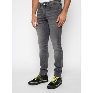 Calvin Klein Jeans Skinny Fit džínsy J30J314630 Čierna Skinny Fit vyobraziť