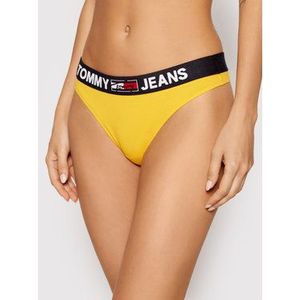 Tommy Jeans Stringové nohavičky UW0UW02823 Žltá vyobraziť