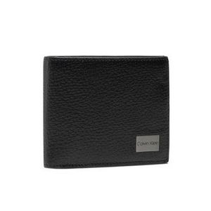 Calvin Klein Veľká pánska peňaženka Bifold 5cc W/Coin K50K506391 Čierna vyobraziť