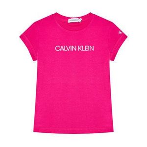 Calvin Klein Jeans Tričko IG0IG00380 Ružová Regular Fit vyobraziť