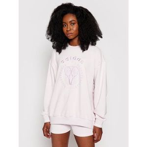 adidas Mikina Graphic Sweater H56450 Ružová Regular Fit vyobraziť