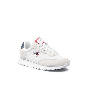 Tommy Jeans Sneakersy Casual Runner EN0EN01419 Biela vyobraziť