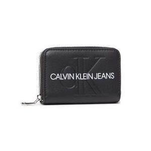 Calvin Klein Jeans Malá dámska peňaženka Accordion Zip Around K60K607229 Čierna vyobraziť