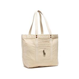 Polo Ralph Lauren Kabelka Pp Tote-Tte-Cnv 428597440010 Béžová vyobraziť