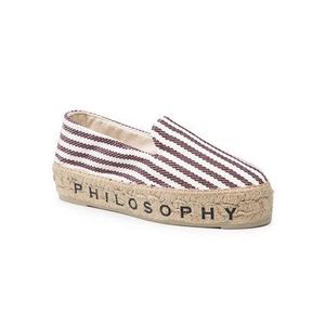 Manebi Espadrilky Manebi by Philosophy Di Lorenzo Serafini 41A6001-8202-1104 Biela vyobraziť