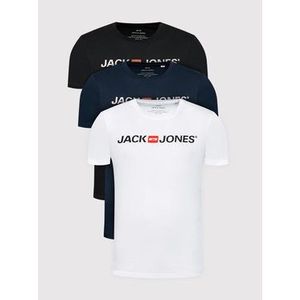 Jack&Jones Súprava 3 tričiek Corp Logo 12191330 Farebná Slim Fit vyobraziť