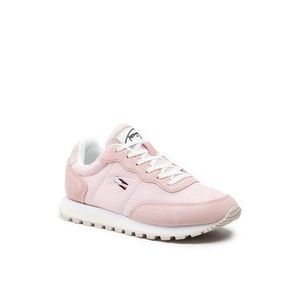 Tommy Jeans Sneakersy Casual Runner EN0EN01419 Ružová vyobraziť