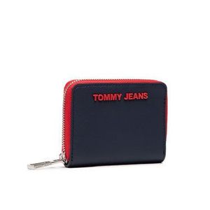 Tommy Jeans Malá dámska peňaženka Tjw Ess Small Za AW0AW10181 Tmavomodrá vyobraziť
