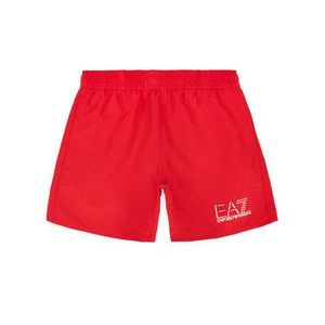 EA7 Emporio Armani Plavecké šortky 906005 0P772 00074 Červená Regular Fit vyobraziť