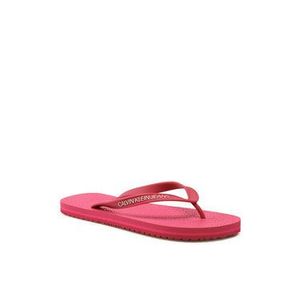 Calvin Klein Jeans Žabky Beach Sandal Inst Aop Tpu YW0YW00100 Ružová vyobraziť