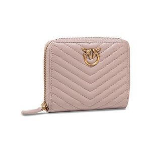 Pinko Veľká dámska peňaženka Taylor Wallet Zip Around M V Quilt 20211 PLTT 1P225T Y6XV Ružová vyobraziť
