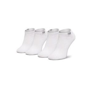 Calvin Klein Súprava 2 párov kotníkových ponožiek dámskych 100001771 Biela vyobraziť