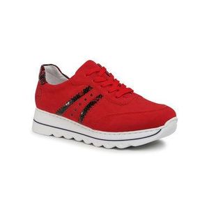 Rieker Sneakersy L3323-33A Červená vyobraziť