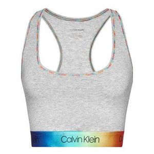 Calvin Klein Underwear Podprsenkový top Pride 000QF6595E Sivá vyobraziť