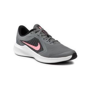 Nike Topánky Downshifter 10 (Gs) CJ2066 008 Sivá vyobraziť