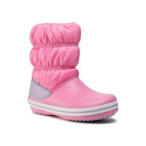 Crocs Snehule Crocband Winter Boot K 206550 Ružová vyobraziť