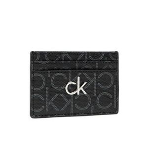 Calvin Klein Puzdro na kreditné karty Cardholder Monogram K60K6083300 Čierna vyobraziť