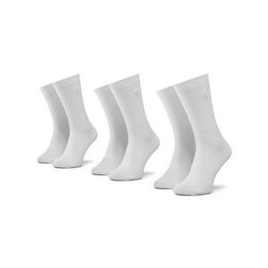Polo Ralph Lauren Súprava 3 párov vysokých dámskych ponožiek 448803239002 Biela vyobraziť