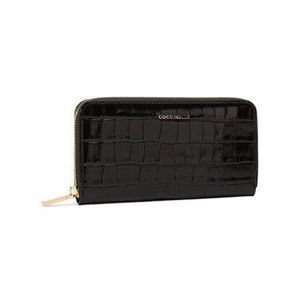 Coccinelle Veľká dámska peňaženka GW6 Metallic Croco Shiny Soft E2 GW6 11 04 01 Čierna vyobraziť