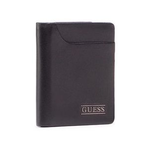 Guess Malá pánska peňaženka New Boston Slg SMNEWB LEA46 Čierna vyobraziť