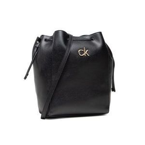 Calvin Klein Kabelka Drawstring Bucket Bag K60K608176 Čierna vyobraziť