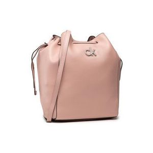 Calvin Klein Kabelka Drawstring Bucket Bag K60K608176 Ružová vyobraziť