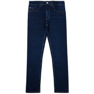 Calvin Klein Jeans Džínsy Essential Dark IB0IB00328 Tmavomodrá Slim Fit vyobraziť