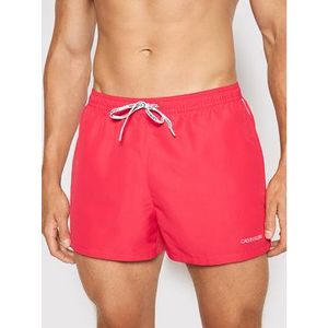 Calvin Klein Swimwear Plavecké šortky Runner KM0KM00567 Ružová Regular Fit vyobraziť