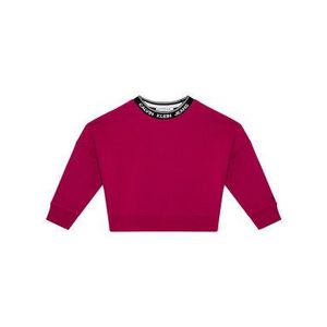 Calvin Klein Jeans Mikina Intarsia Logo IG0IG01009 Ružová Oversize Fit vyobraziť