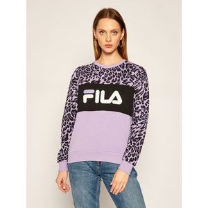 Fila Mikina Leah Aop 688421 Fialová Regular Fit vyobraziť