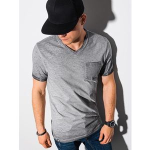 Trendové šedé tričko S1388 vyobraziť