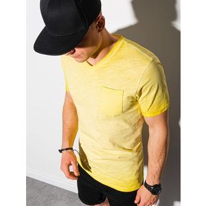 Trendové žlté tričko S1388 vyobraziť