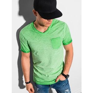 Trendové zelené tričko S1388 vyobraziť