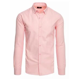 Elegantná košeľa v ružovej farbe vyobraziť