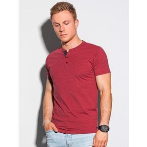 Trendové červené tričko S1390 vyobraziť